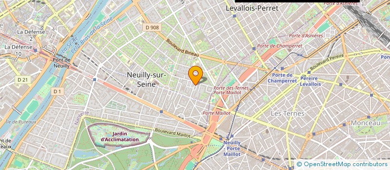 localisation de l'entreprise MONSIEUR ALI BOUMLIK à NEUILLY-SUR-SEINE
