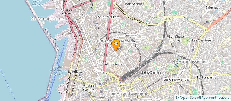 localisation de l'entreprise MONSIEUR ALI BOUNADIR à MARSEILLE