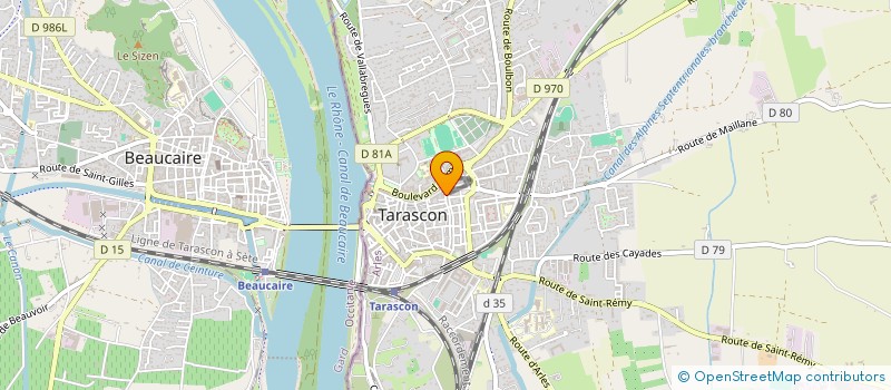 localisation de l'entreprise MONSIEUR ALI BOUNOU  AVIGNON