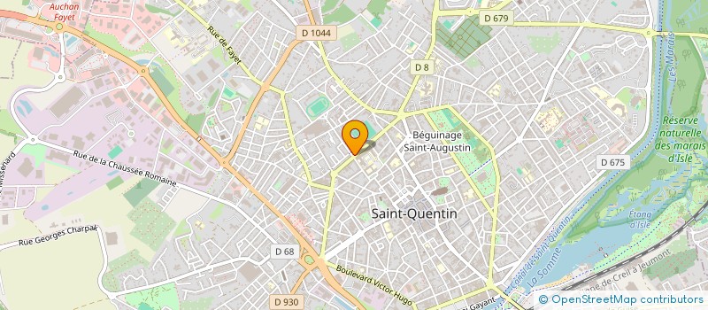 localisation de l'entreprise MONSIEUR ALI BOURKOUZ à SAINT-QUENTIN