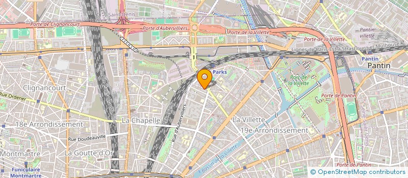 localisation de l'entreprise MONSIEUR ALI BOUSSADRA  PARIS