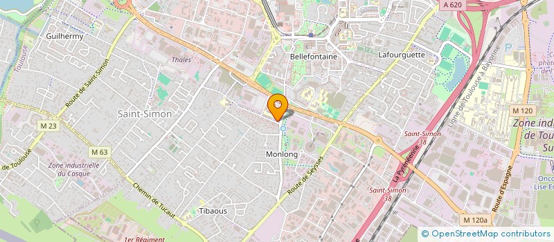 localisation de l'entreprise MONSIEUR ALI BOUSSEROUEL  TOULOUSE