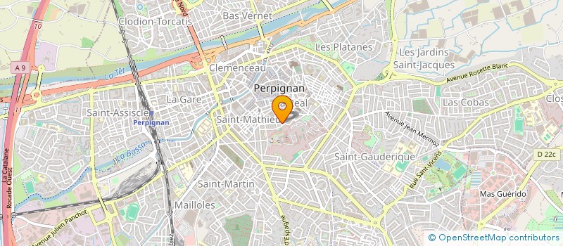 localisation de l'entreprise MONSIEUR ALI BOUTA à GENNEVILLIERS