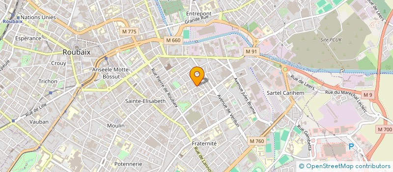 localisation de l'entreprise MONSIEUR ALI BOUTALEB à ROUBAIX