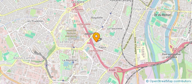 localisation de l'entreprise MONSIEUR ALI BOUTEFFAH à TOULOUSE