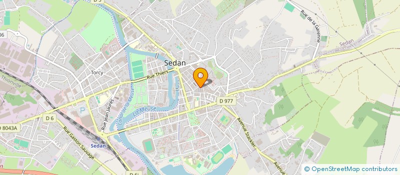 localisation de l'entreprise MONSIEUR ALI BOUYACOUB  SEDAN