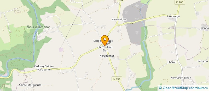 localisation de l'entreprise MONSIEUR ALI BOUZIANE à RIEC-SUR-BELON