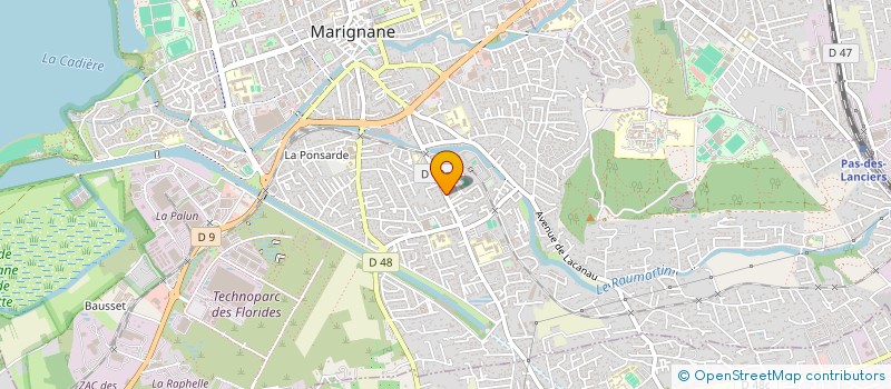 localisation de l'entreprise MONSIEUR ALI BRAHIMI à MARIGNANE