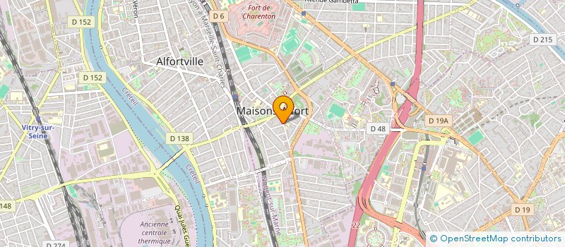 localisation de l'entreprise MONSIEUR ALI BRAHIMI  MAISONS-ALFORT