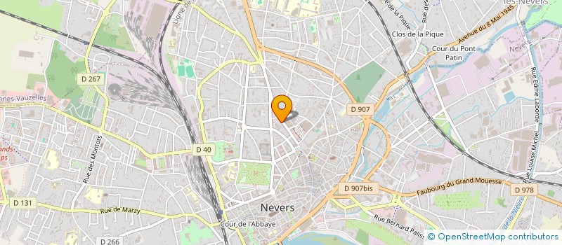 localisation de l'entreprise MONSIEUR ALI CAMARA à NEVERS