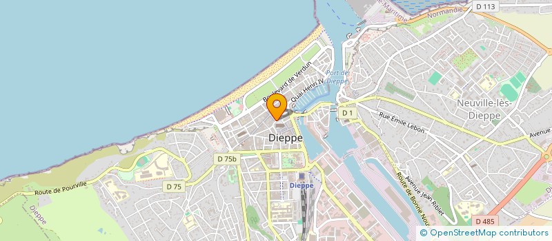 localisation de l'entreprise MONSIEUR ALI CAN  DIEPPE