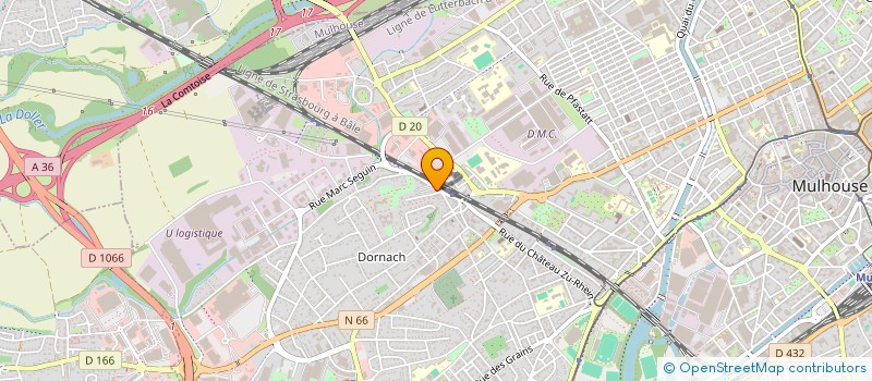 localisation de l'entreprise MONSIEUR ALI CAN  MULHOUSE