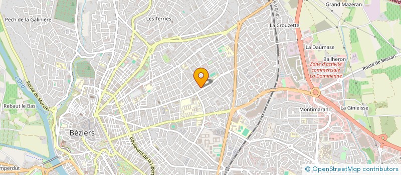 localisation de l'entreprise MONSIEUR ALI CELIK  BEZIERS