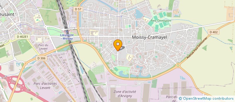 localisation de l'entreprise MONSIEUR ALI CERCIL à MOISSY-CRAMAYEL