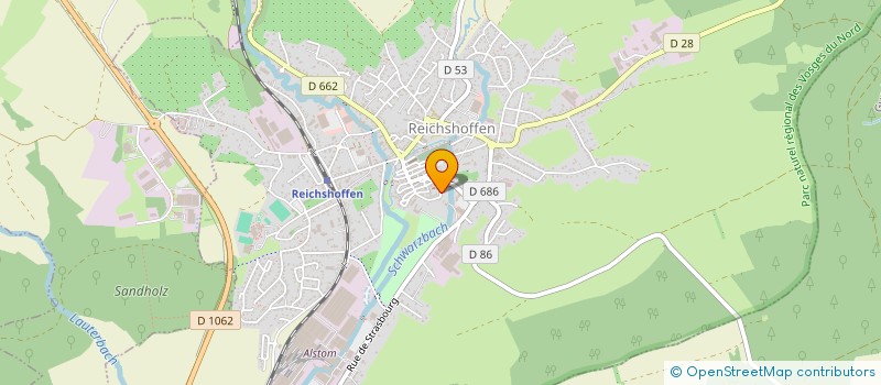 localisation de l'entreprise MONSIEUR ALI CETIN  REICHSHOFFEN