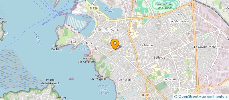 localisation de l'entreprise MONSIEUR ALI CHAIRI  SAINT-MALO