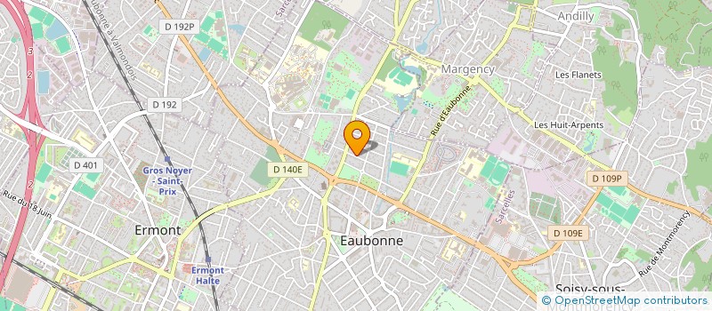 localisation de l'entreprise MONSIEUR ALI CHAMAS à EAUBONNE