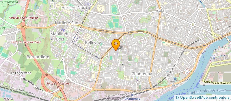 localisation de l'entreprise MONSIEUR ALI CHAOUADI  NANTES