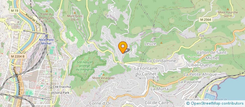 localisation de l'entreprise MONSIEUR ALI CHARRIHI à NICE