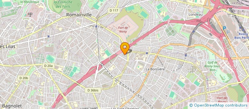 localisation de l'entreprise MONSIEUR ALI CHATRI à ROMAINVILLE