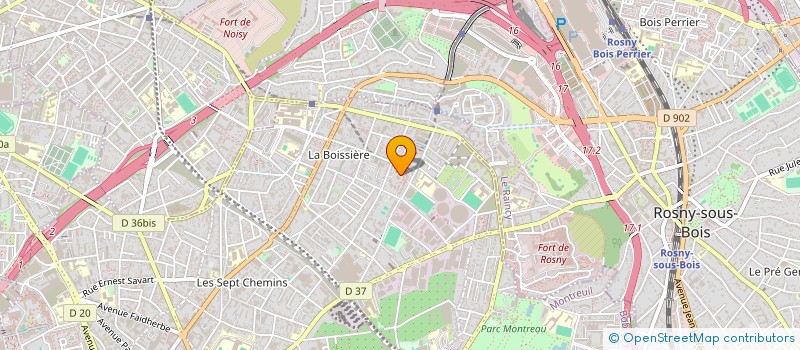 localisation de l'entreprise MONSIEUR ALI CHEBBI à MONTREUIL