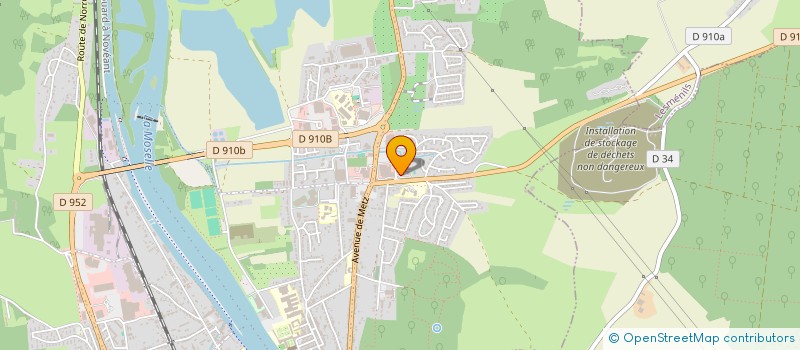 localisation de l'entreprise MONSIEUR ALI CHEHRI  PONT-A-MOUSSON