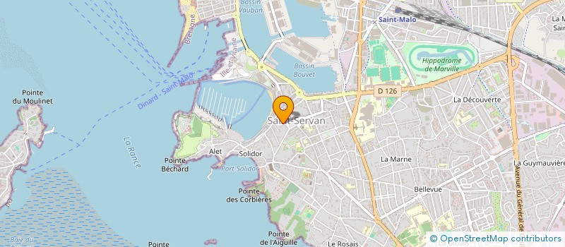 localisation de l'entreprise MONSIEUR ALI CHENOUNE à SAINT-MALO
