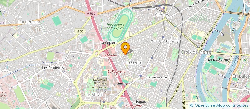 localisation de l'entreprise MONSIEUR ALI CHERIEF à TOULOUSE