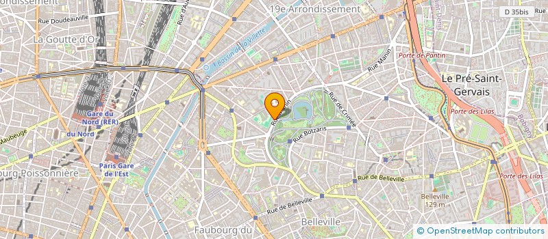 localisation de l'entreprise MONSIEUR ALI CHERIFI ALAOUI  PARIS