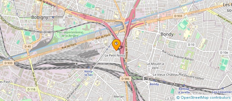 localisation de l'entreprise MONSIEUR ALI CHERMAK à NOISY-LE-SEC