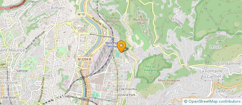 localisation de l'entreprise MONSIEUR ALI CHIBANI  NICE