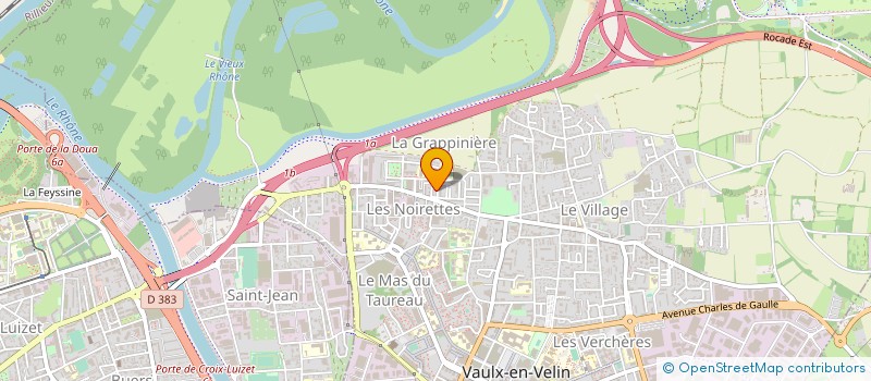 localisation de l'entreprise MONSIEUR ALI CHIH  VAULX-EN-VELIN