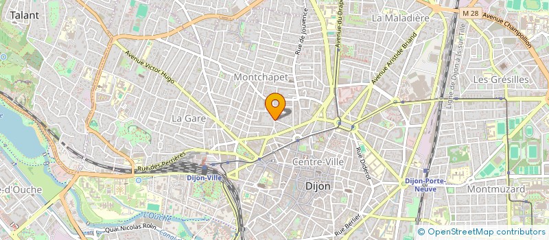 localisation de l'entreprise MONSIEUR ALI CHOUIA à DIJON