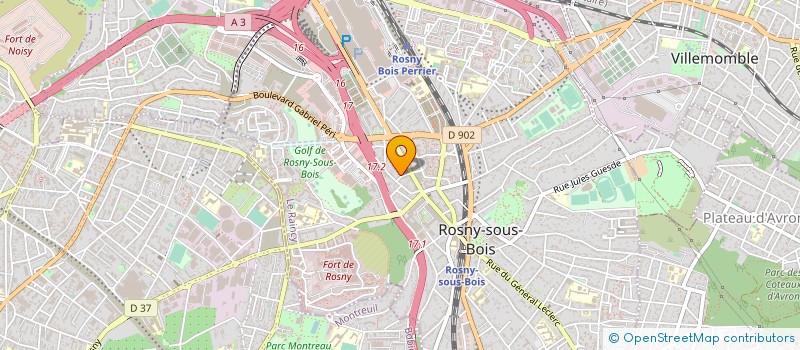localisation de l'entreprise MONSIEUR ALI CHOUIKHI à ROSNY-SOUS-BOIS