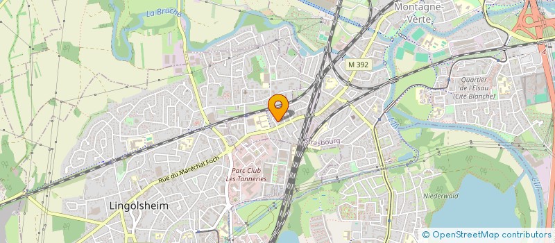 localisation de l'entreprise MONSIEUR ALI CHOUKI à STRASBOURG