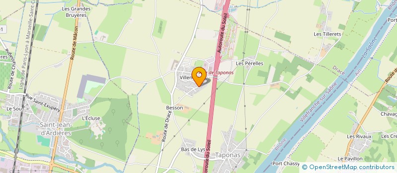 localisation de l'entreprise MONSIEUR ALI CHOUKI  TAPONAS