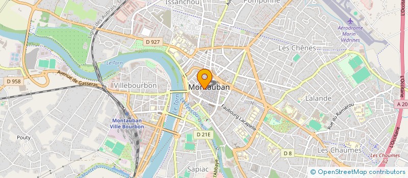 localisation de l'entreprise MONSIEUR ALI CISSE  MONTAUBAN