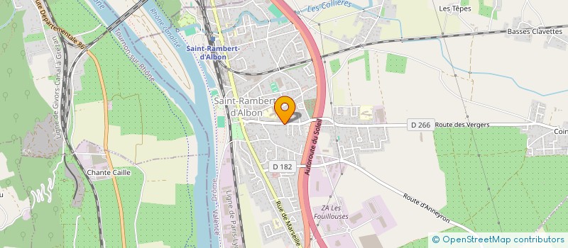 localisation de l'entreprise MONSIEUR ALI COSGUN  SAINT-RAMBERT-D'ALBON
