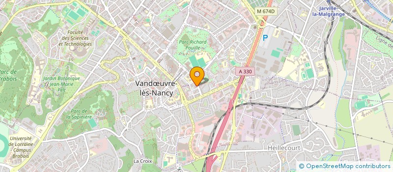 localisation de l'entreprise MONSIEUR ALI DAIMOV  VANDUVRE-LES-NANCY