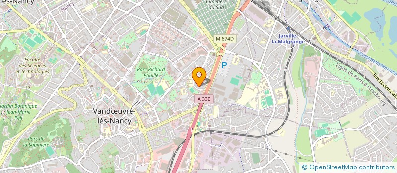 localisation de l'entreprise MONSIEUR ALI DAMBRI  VANDUVRE-LES-NANCY