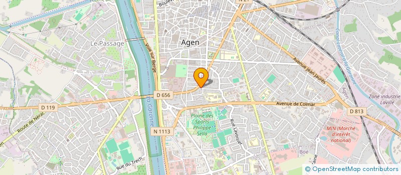 localisation de l'entreprise MONSIEUR ALI DANISH  AGEN