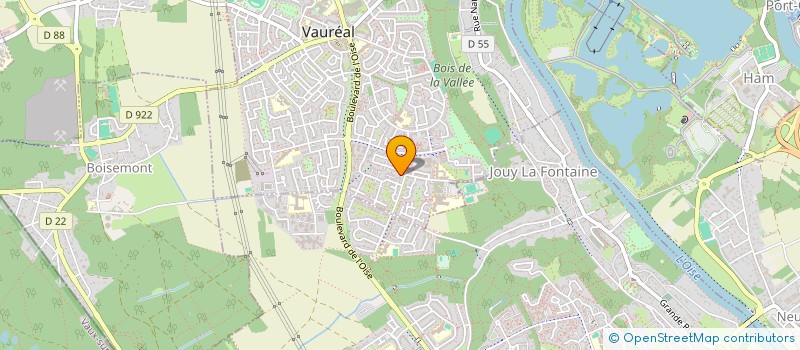 localisation de l'entreprise MONSIEUR ALI DAOUDI à VAUREAL