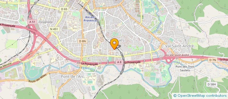 localisation de l'entreprise MONSIEUR ALI DARDOURI à AIX-EN-PROVENCE