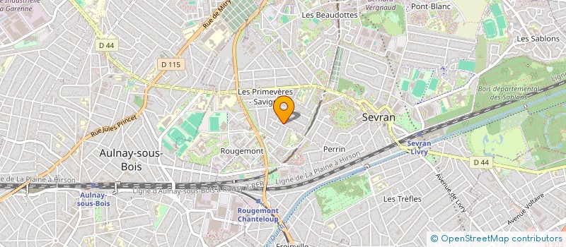 localisation de l'entreprise MONSIEUR ALI DAROUI à SEVRAN