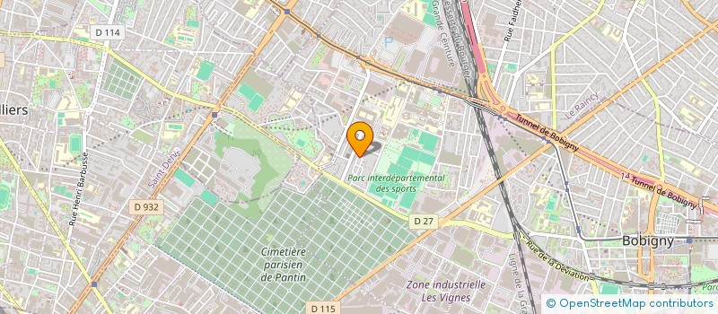 localisation de l'entreprise MONSIEUR ALI DEBBOUZA  BOBIGNY