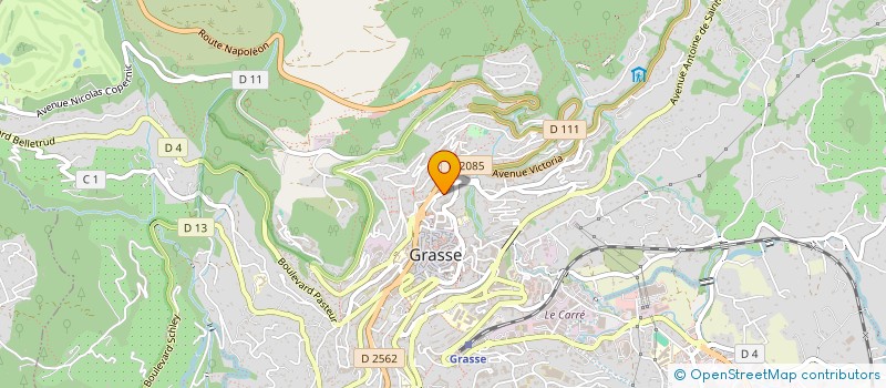 localisation de l'entreprise MONSIEUR ALI DECHICHE  GRASSE