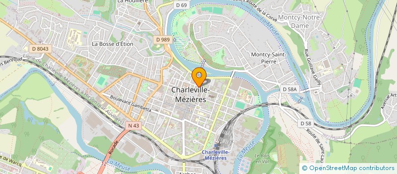 localisation de l'entreprise MONSIEUR ALI DEHAS à CHARLEVILLE-MEZIERES