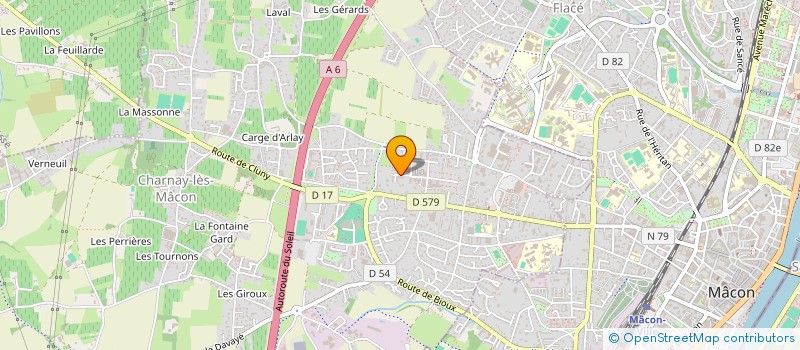 localisation de l'entreprise MONSIEUR ALI DEHIMI à MACON