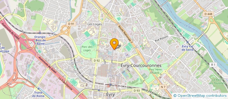 localisation de l'entreprise MONSIEUR ALI DEKHILI à EVRY-COURCOURONNES