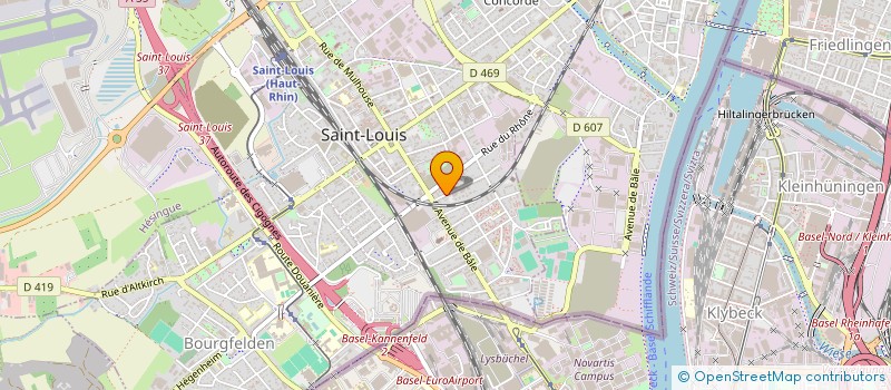 localisation de l'entreprise MONSIEUR ALI DELAVARAN à SAINT-LOUIS
